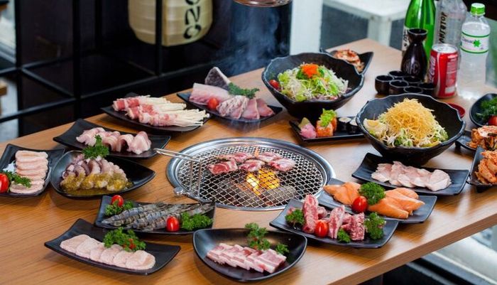 Trải nghiệm buffet nướng Hà Nội giá rẻ tại Yakimono.