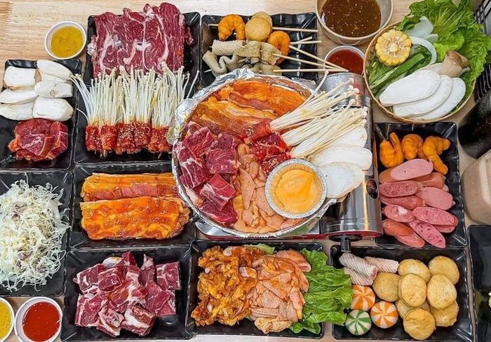 Chú Béo BBQ - Buffet Nướng Chảo Gang 139k, địa chỉ không thể bỏ qua cho tín đồ yêu thích buffet nướng giá rẻ