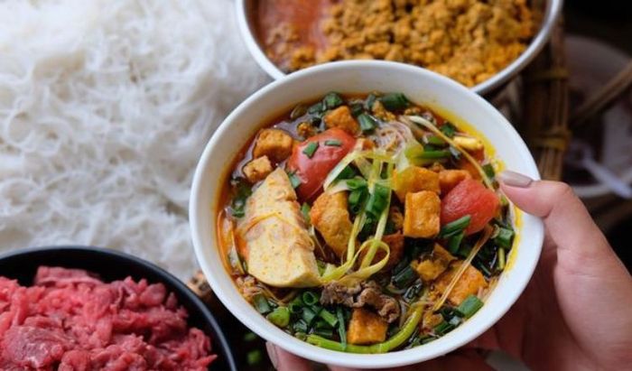 Quán bún riêu Phố Cổ - điểm đến lý tưởng tại Cầu Giấy