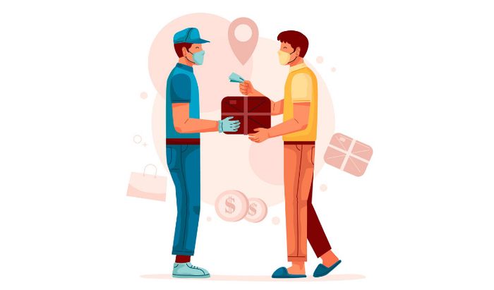 thanh toán tiền mặt khi nhận hàng sau khi đặt mua online