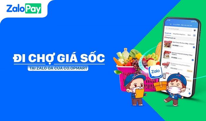 Mua sắm trực tuyến qua Zalo OA của Co.opmart