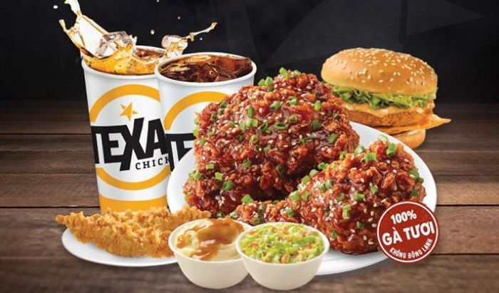 Texas Chicken là thương hiệu nổi tiếng xuất xứ từ Mỹ