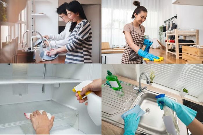 Mẹo dọn dẹp nhà bếp đón Tết