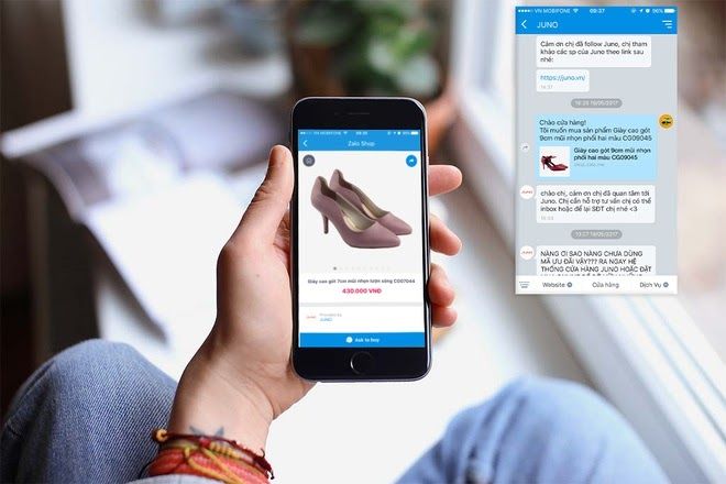 Cập nhật khuyến mãi Juno qua Zalo OA