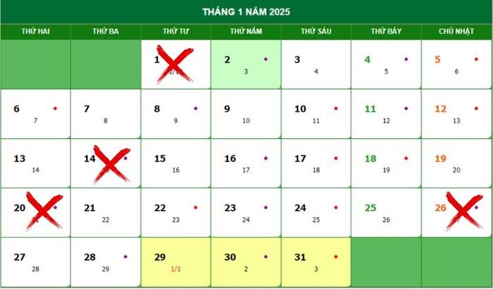 Những ngày xấu không nên cắt tóc trong tháng 01/2025