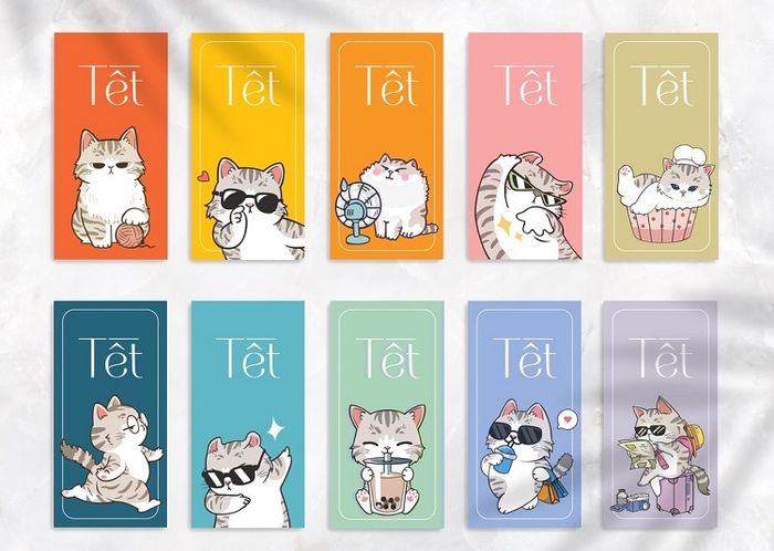Mẫu bao lì xì Tết Quý Mão với thiết kế độc đáo, mang dấu ấn riêng của nhà Glamour.