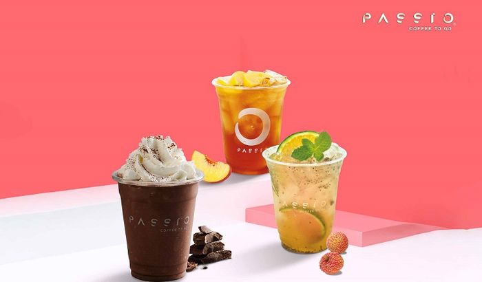 Thưởng thức đồ uống tại Passio Coffee và nhận ngay các ưu đãi hấp dẫn