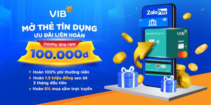 Đăng ký thẻ tín dụng VIB