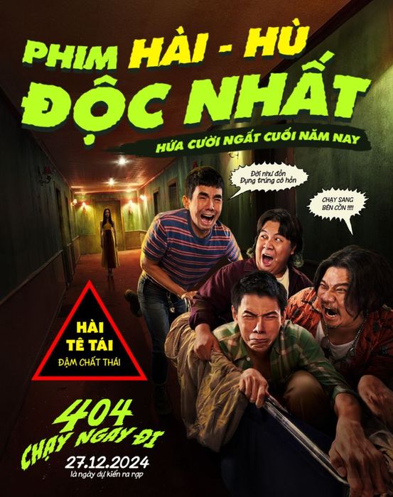 Phim chiếu rạp tháng 12: 404 Run Run - 404 Chạy Ngay Đi