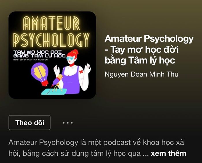 Kênh Podcast chất lượng, truyền tải thông điệp nhân văn và sâu sắc