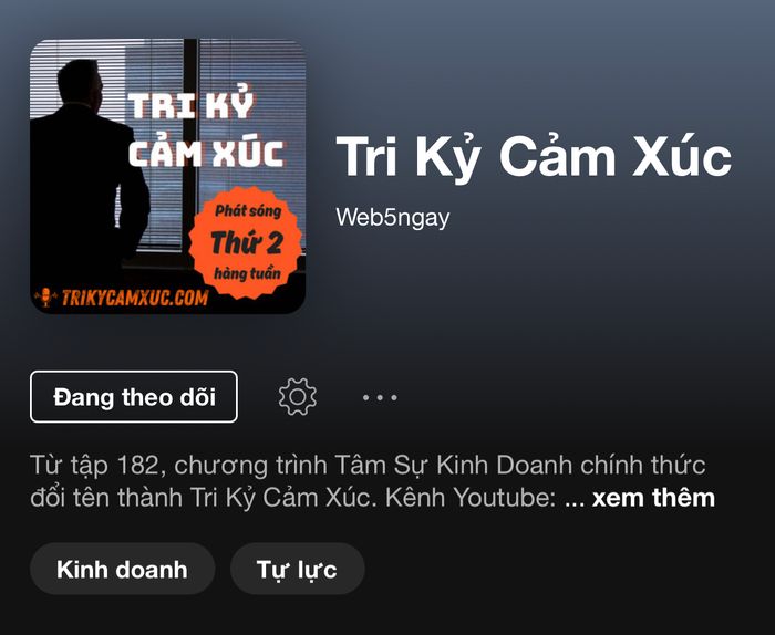 Kênh Podcast chất lượng, truyền tải thông điệp nhân văn và sâu sắc