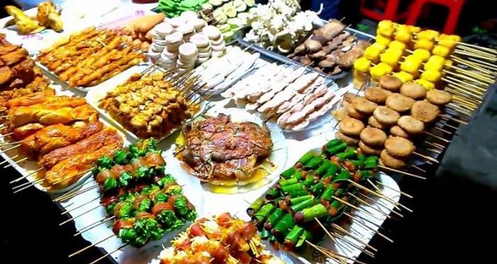 Xiên nướng Bo Bự