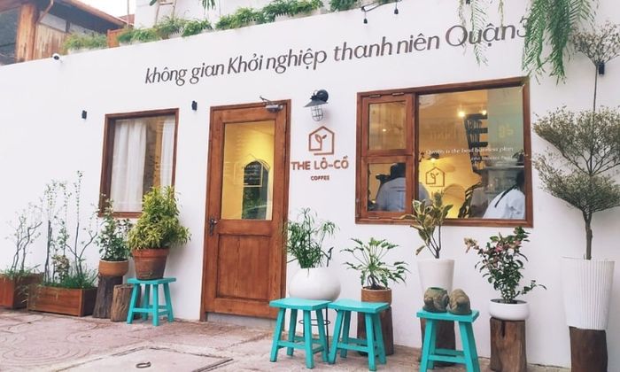 THE LÔ-CỒ COFFEE là nơi lý tưởng để chụp ảnh sống ảo