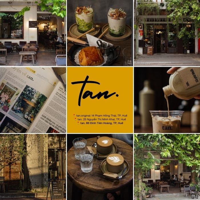 tan.cafe - Địa điểm cà phê nổi tiếng tại Huế