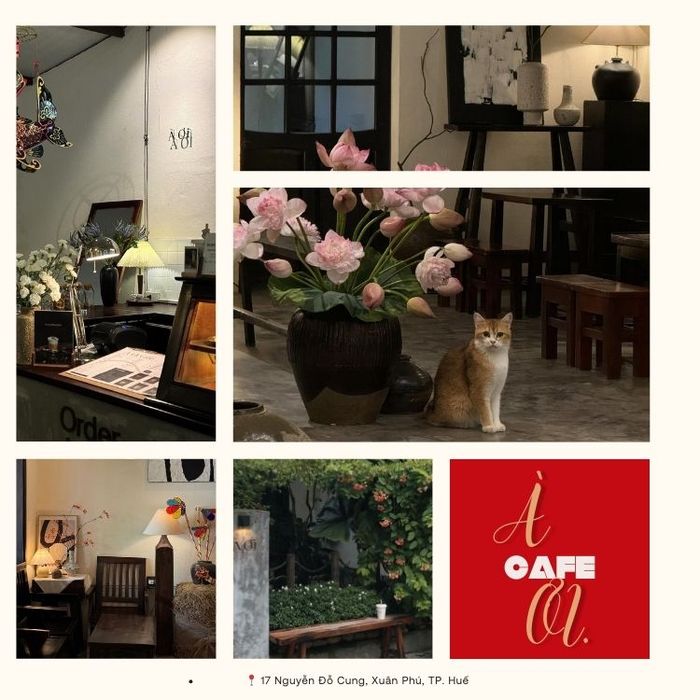 À Ơi Cafe – Không gian nghệ thuật nhỏ giữa lòng Huế