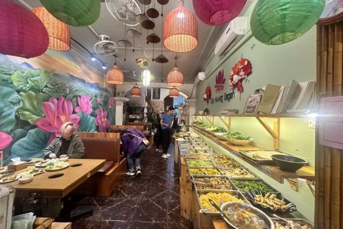 Buffet lẩu chay Liên Hương Vegan