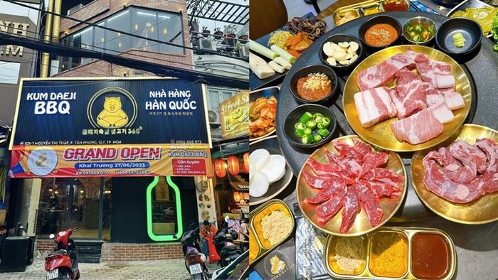 Nhà hàng nướng Hàn Quốc tại Quận 7