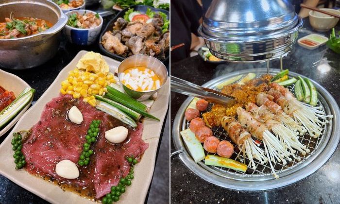 Nhóp Nhép Lẩu Nướng - Quán nướng nổi tiếng tại Đà Nẵng