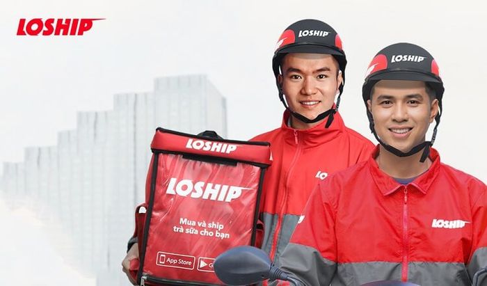 Dễ dàng theo dõi thông tin đơn hàng và liên hệ với shipper qua ứng dụng Loship