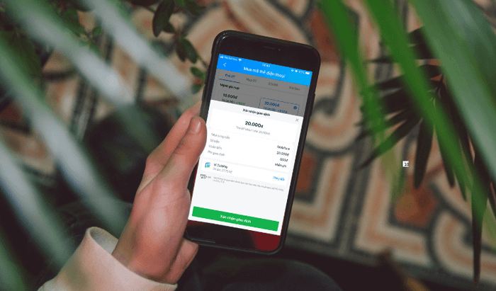 Nạp tiền trực tuyến cho thuê bao MobiFone