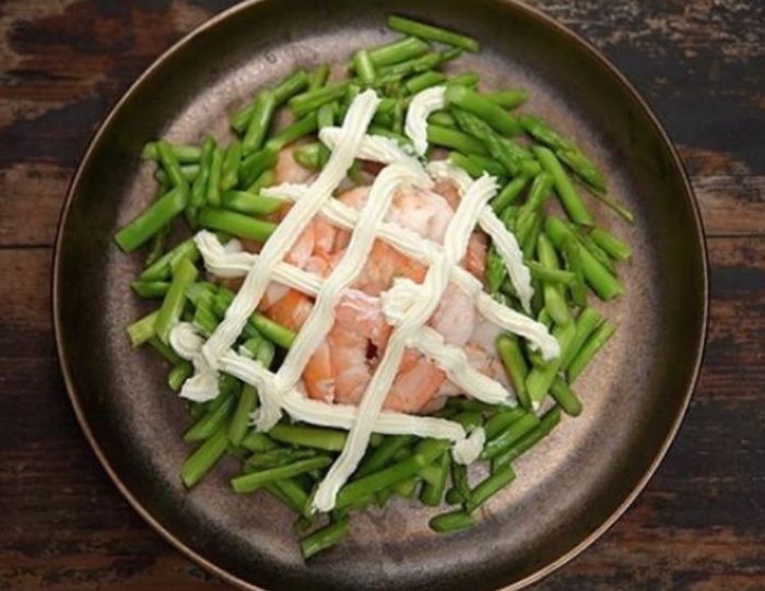 Salad tôm măng tây - Món ăn thanh lịch cho bữa tiệc