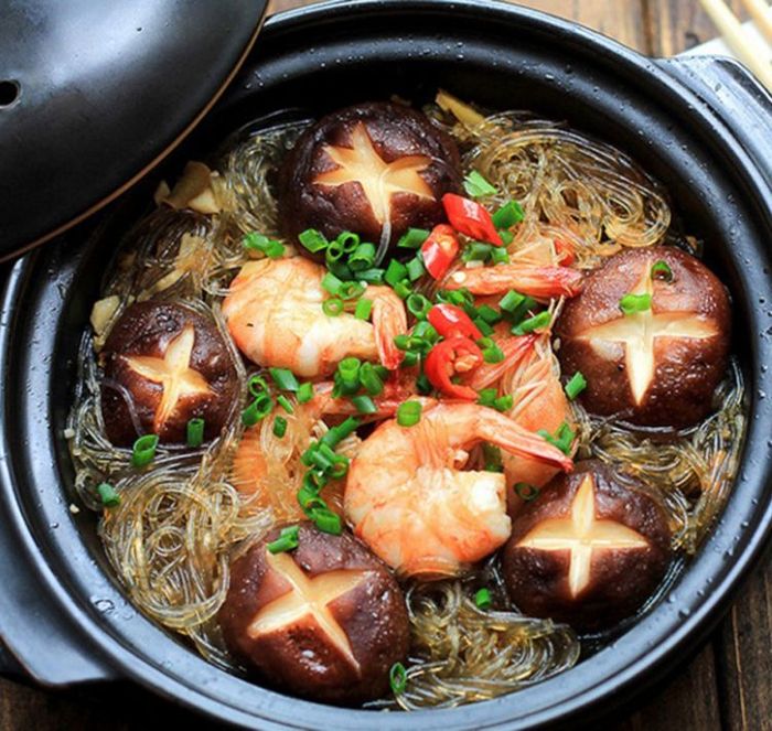 Miến nấu tôm