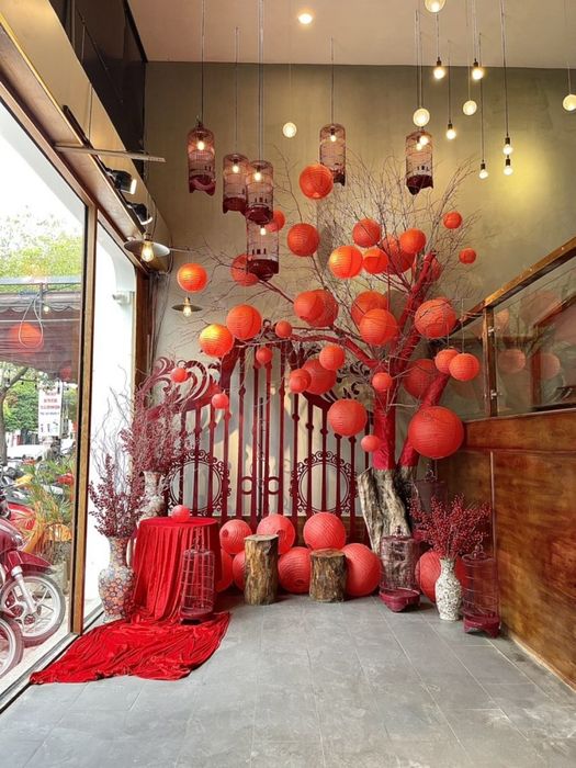 Ý tưởng trang trí không gian công ty vào dịp Tết