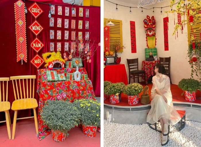 Những ý tưởng trang trí Tết tuyệt vời cho không gian công ty