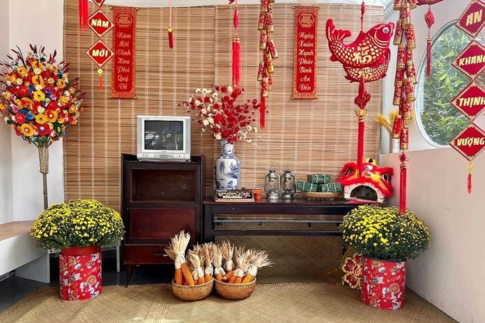 Ý tưởng trang trí Tết cho không gian công ty