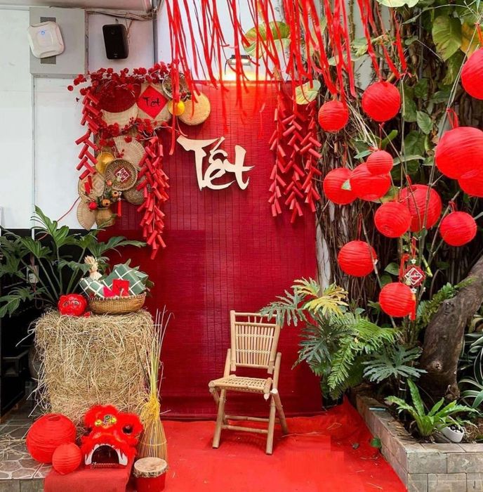 Ý tưởng trang trí Tết cho không gian công ty