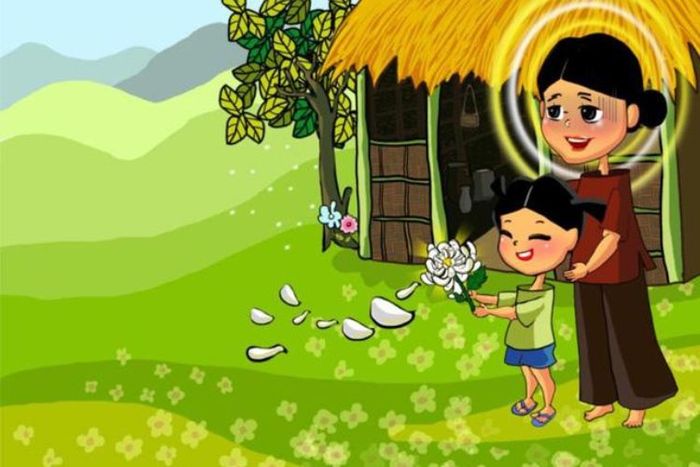 Sự tích bông cúc trắng