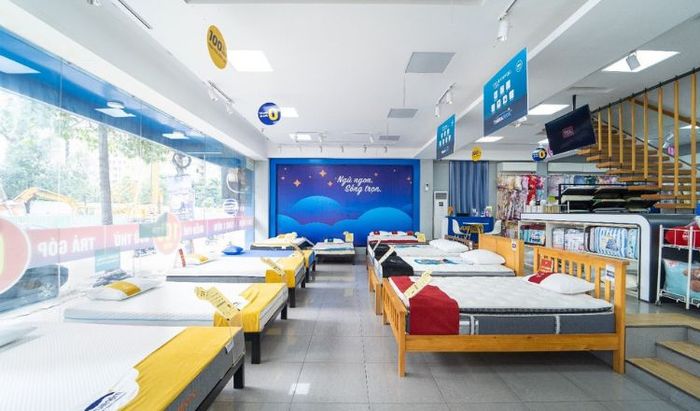 Cửa hàng Vua nệm tại địa phương