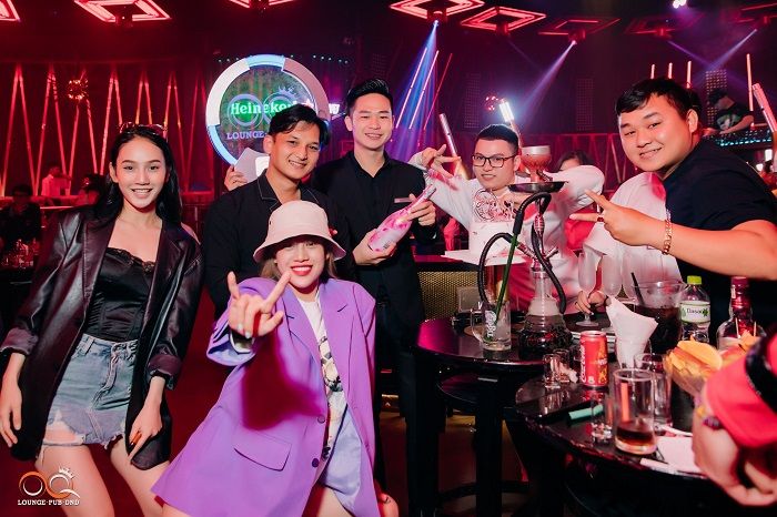 Trải nghiệm tại các quán bar, club ở Đà Nẵng luôn được giới trẻ yêu thích (Hình ảnh: Fanpage OQ Lounge Pub DnD)