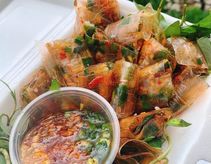 bánh tráng cuốn Tây Ninh