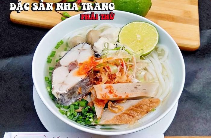 Bún cá lóc Nha Trang