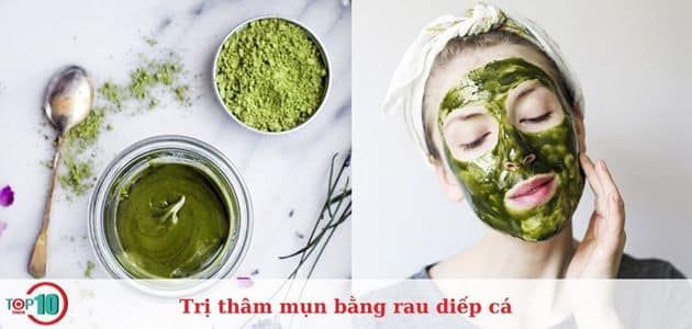 Những lưu ý khi điều trị mụn thâm bằng rau diếp cá