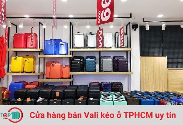 Danh sách các cửa hàng bán vali kéo uy tín tại TPHCM