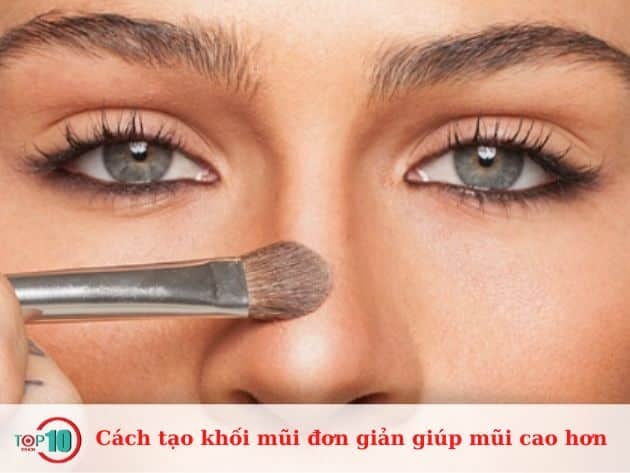 Cách tạo khối mũi đơn giản để nâng cao mũi hiệu quả