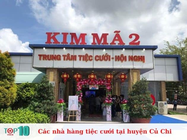 Những địa điểm tổ chức tiệc cưới uy tín và chất lượng tại huyện Củ Chi