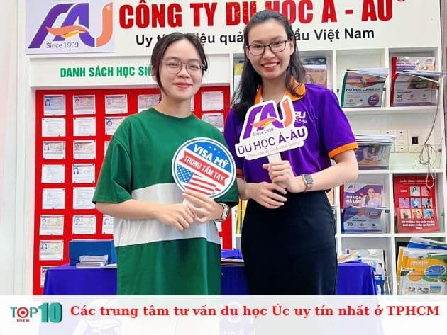 Danh sách các trung tâm tư vấn du học Úc uy tín tại TPHCM