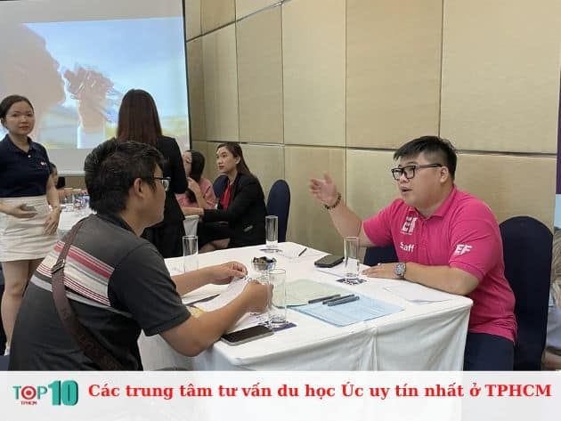 Danh sách các trung tâm tư vấn du học Úc uy tín nhất tại TP.HCM.