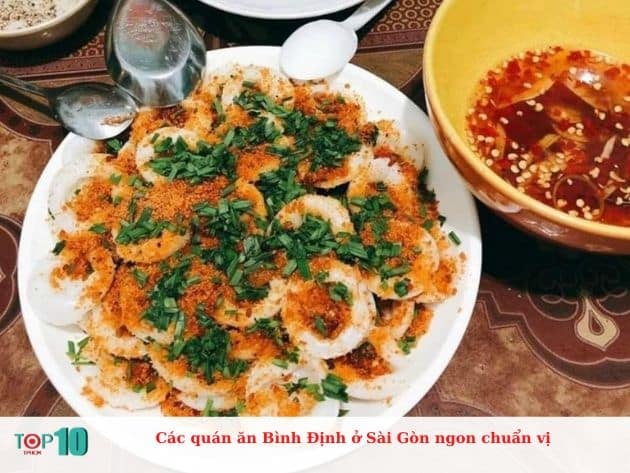 Những quán ăn Bình Định tại Sài Gòn với hương vị chính gốc