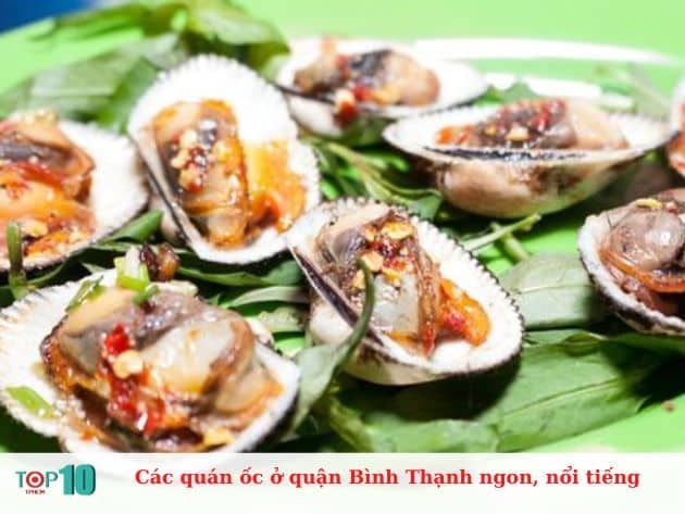 Những quán ốc tại quận Bình Thạnh nổi bật bởi chất lượng tuyệt vời và hương vị đặc trưng, luôn là địa điểm yêu thích của các tín đồ ẩm thực Sài Gòn.