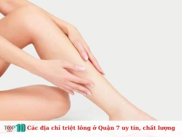 Các địa chỉ triệt lông chất lượng và uy tín tại Quận 7