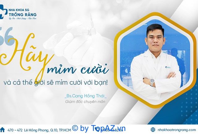 Danh sách bác sĩ răng hàm mặt giỏi và uy tín nhất TP.HCM