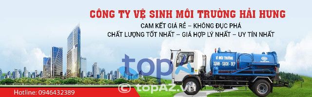 Công ty Vệ sinh Môi trường Hải Hưng - Đồng hành cùng cuộc sống xanh