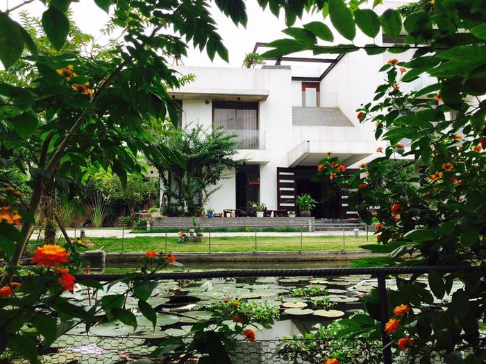 villa Hà Nội có bể bơi
