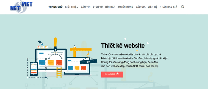 dịch vụ thiết kế web tại Hà Nội