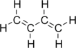 Công thức cấu trúc đầy đủ của buta-1,3-dien