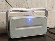 Loa Bluetooth của Miniso mang thiết kế tối giản theo phong cách Scandinavi.